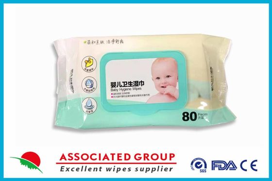 Chusteczki nawilżane o wysokiej zawartości wilgoci dla niemowląt, zawierające esencję ksylitolu, bezpieczne i czyste