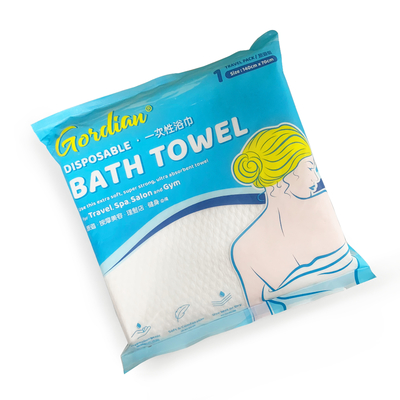 Jednorazowe ręczniki kąpielowe Serwetki myjkowe Super miękkie przenośne i oddychające do podróży Hotel Cotton